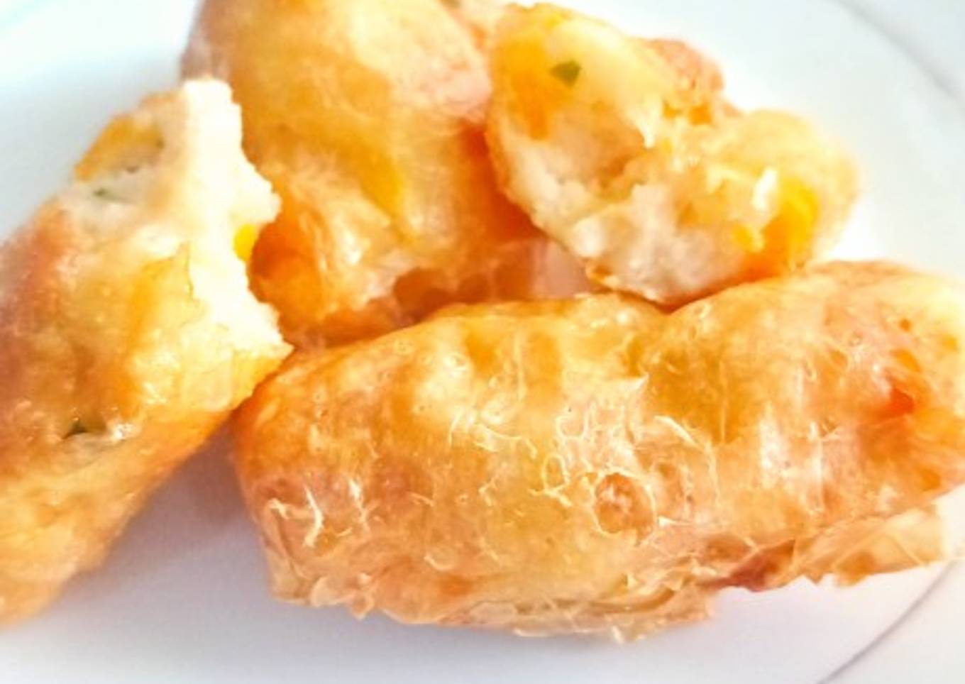 Lumpia udang ayam kulit tahu