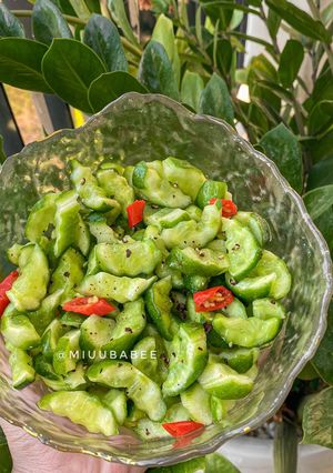 Hình của món Gỏi dưa leo 🥒.