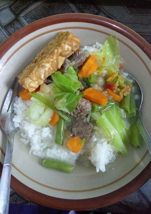 Foto resep Sup sayur sehat tanpa Msg