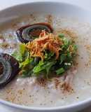 CHÁO trứng bắc thảo