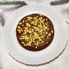 Eggless, sugar-free atta cake A picture of Eggless, sugar-free atta cake.