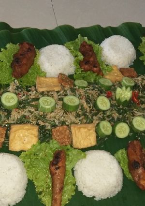 Foto resep Nasi Gudangan ala ala saya