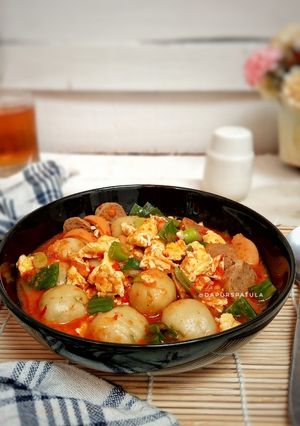 Foto resep Seblak Cilok