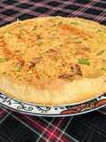 Quiche vegana de abobrinha e tomate seco