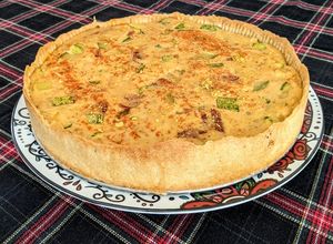 Foto de Quiche vegana de abobrinha e tomate seco