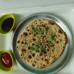 Amritsari aloo kulcha A picture of Amritsari aloo kulcha.