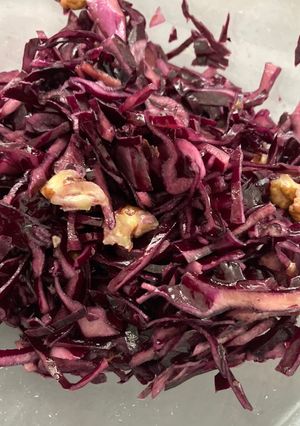 Une photo de Salade de chou rouge