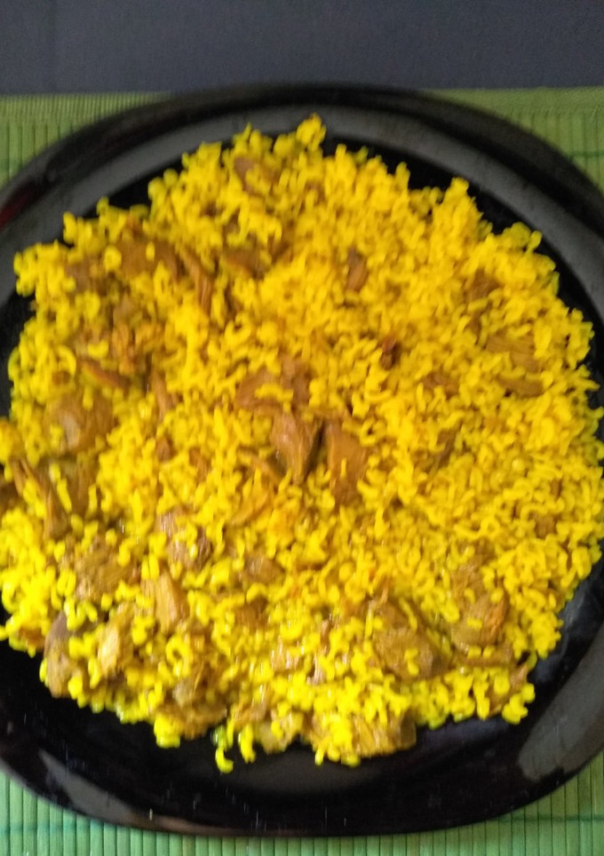 Una foto de Arroz de Konjac con ternera