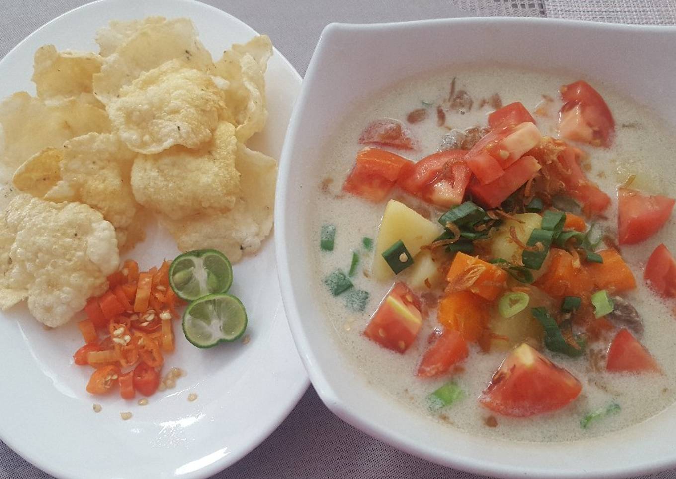 Soto Betawi rumahan