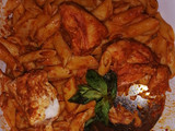 Spaghetti with chicken