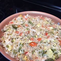 A picture of Chicken Fried Rice.