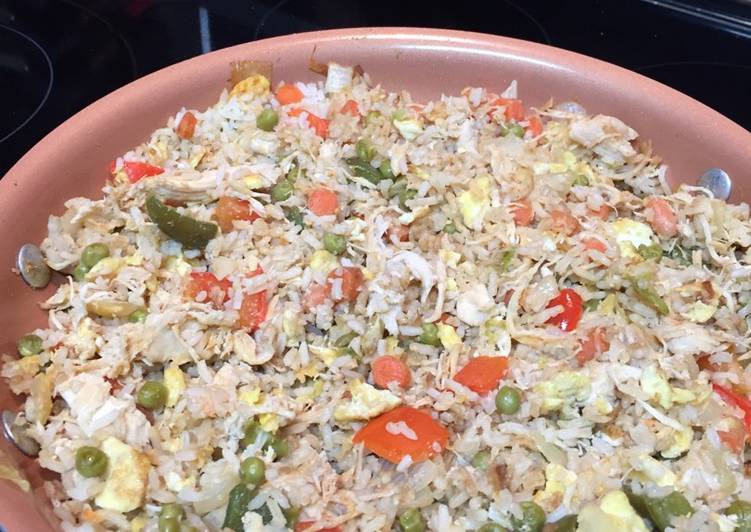 Simple Way to Make Quick Chicken Fried Rice