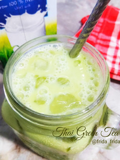 Foto resep Homemade Thai Green Tea