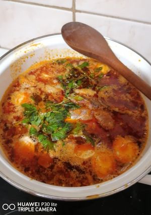 Kacsa aprólékból Becsinált leves recept fotója