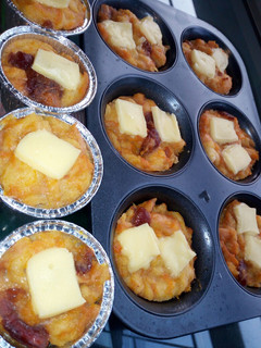 Foto resep Bread Pumpkin Pudding (Snack 9MO+ MPASI)