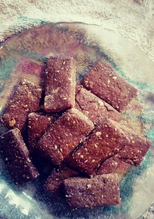 Una foto de Galletas integrales de chocolate 😍