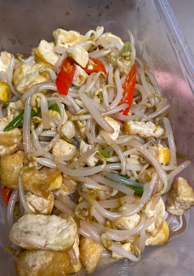 Foto resep Oseng toge tahu