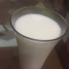 A picture of Badam milk.