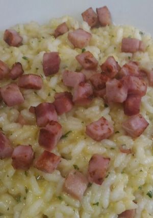 Foto di Riso alla carbonara alternativa