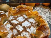 Une photo de feuille de brick sucree