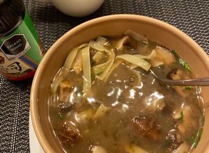 Una foto de Sopa miso mix