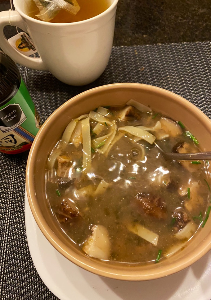 Una foto de Sopa miso mix