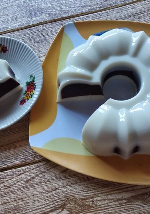 Foto resep Puding susu chocolatos lezat