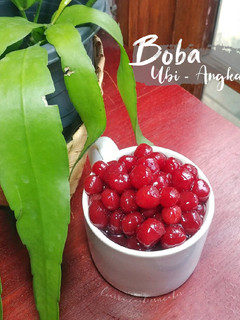 Foto resep (247) Boba Ubi - Angkak (Empuk, gak kenyal)