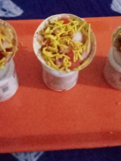 મસાલા પાપડ કોન ચાટ રેસીપી મુખ્ય ફોટો