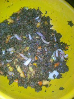 A picture of Moringa salad.