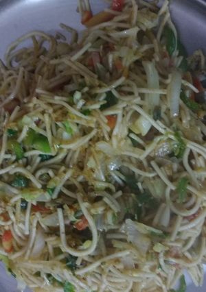 A picture of Veggie noodles.