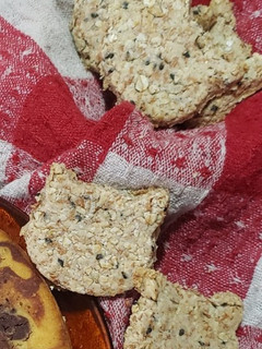 Una foto de Galletas de avena y semillas