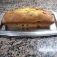 Budín de limón con arándanos