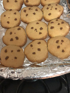 Una foto de Galletas con chips de Chocolate