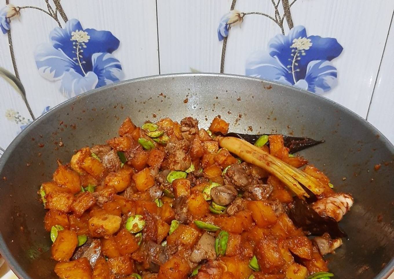 Sambal Goreng Ati Kentang