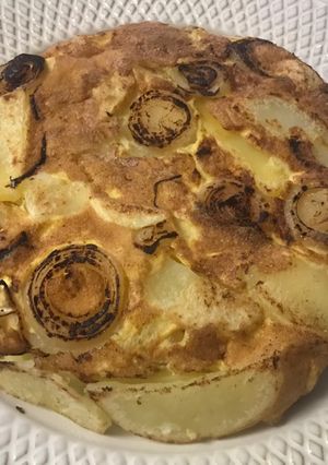 Una foto de Tortilla de papas súper fácil