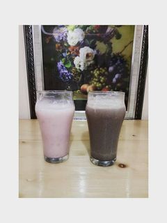 Foto resep Strawberry milkshake & Oreo milkshake
