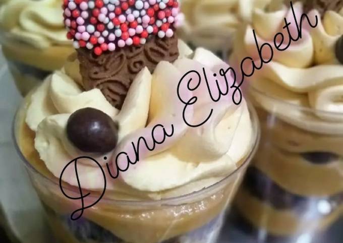 Shots de chocotorta.???‍? Receta de Diana  Cookpad