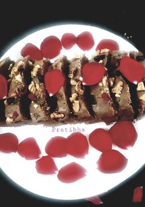 A picture of Whole wheat Dates cake.
