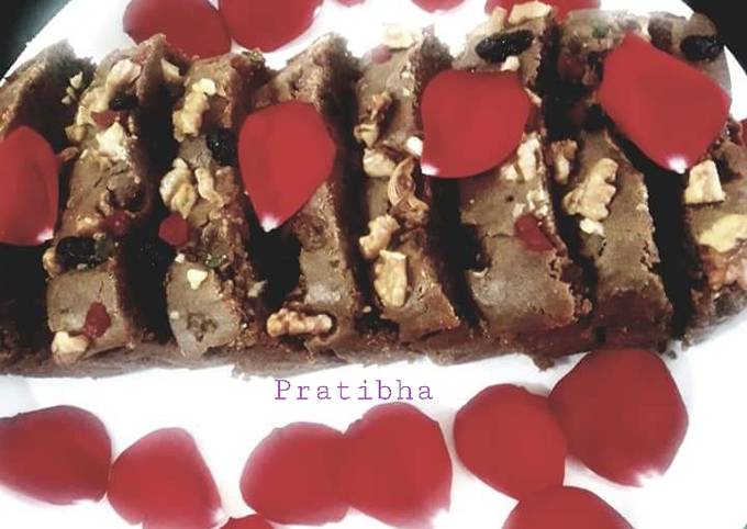 Recipe of Super Quick Whole wheat Dates cake