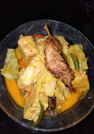 Foto resep Mangut Sayur Kol