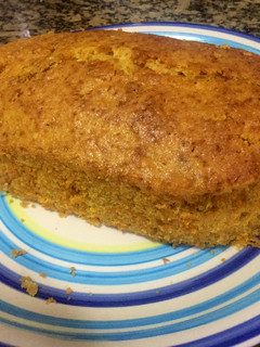 Una foto de Budín de zanahoria y naranja