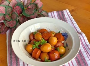 Hình của món Xúc Xích Kho Trứng Cút.