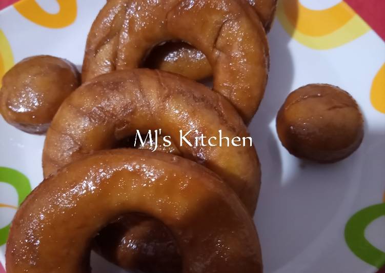 Simple Way to Make Super Quick Homemade Chocolate caramel doughnuts