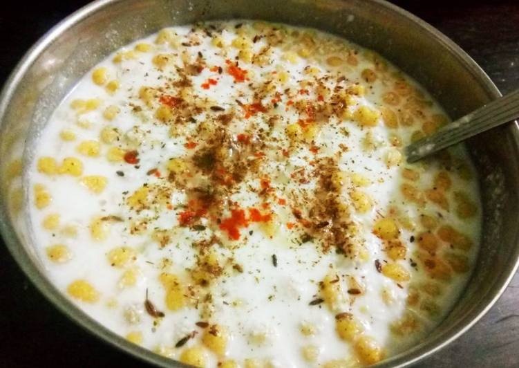 Easiest Way to Special Tasty Boondi Raita