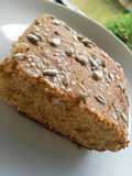 Pan de harina de garbanzos y avena integral
