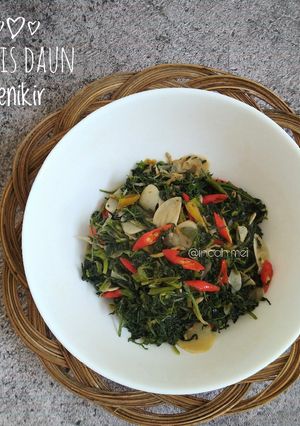 Foto resep Tumis Daun Kenikir