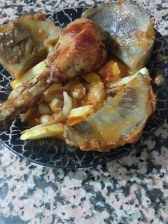 صورة لوصفة مرقة قرنون (ارضي شوكي)