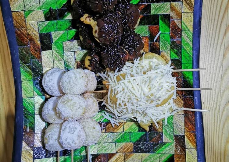 Resep Mini Korean donuts Anti Gagal