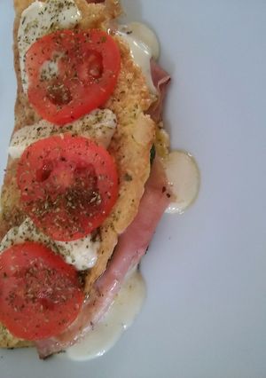 Una foto de Omelette relleno